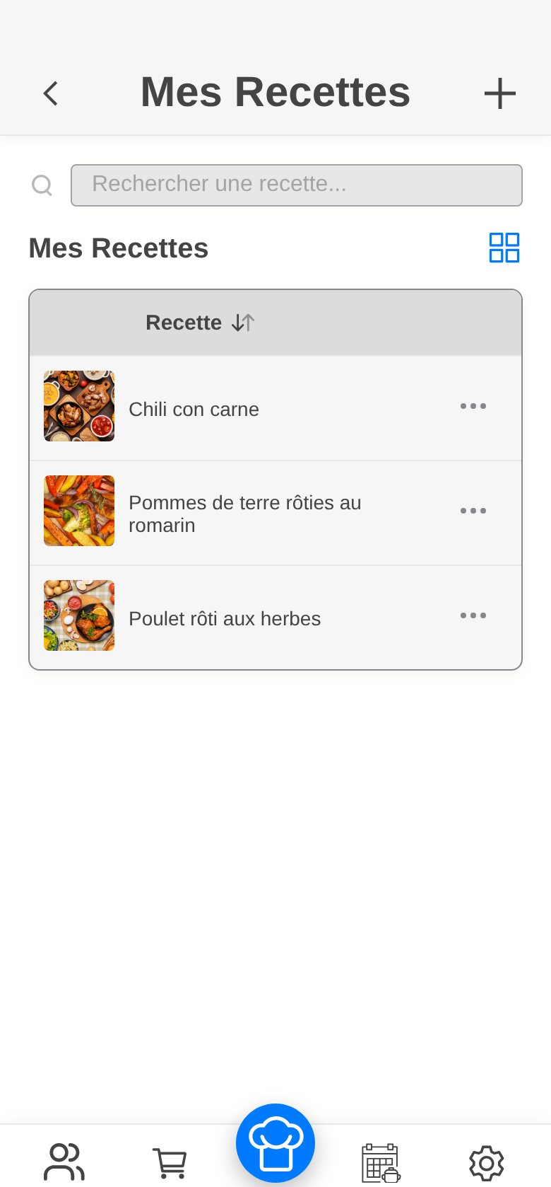 Capture d’écran en thème clair